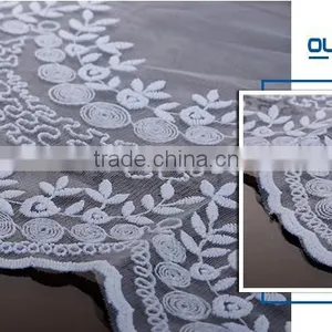 Hot Sale Blackout Embossed Ployester Plain Curtain Fabric thumbnail-4