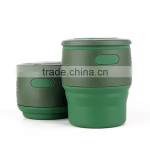 Reusable Foldable Travel Coffee Cup for Outdoor Camping and Hiking thumbnail-6
