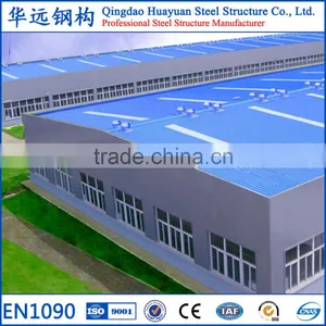 Turn Key Prefab Light Structure Steel Workshop Building thumbnail-1