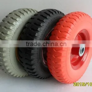 PU Foam Rubber Tyre Wheels thumbnail-1