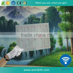 Raw Material Transparent RFID Smart Card Inlay With Layout 3*8 thumbnail-3