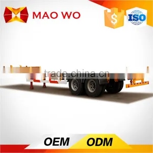 Top Ranking 2-3 Axles 20-40ft Trailers or Container Semi Trucks or Skeleton Semi Trailer Container Chassis for Exporting thumbnail-2