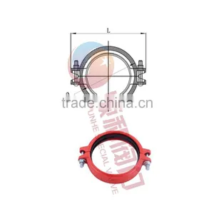 Ductile Iron Grooved Fitting/coupling/reducer/reducing Tee/flexible Coupling/elbow/tee/cap thumbnail-2