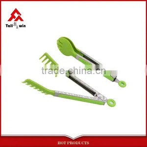 China Factory Nylon Stainless Steel Spaghetti Food Tong thumbnail-1
