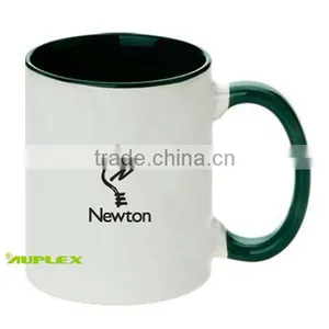 10oz 11oz AAA Grade Blank 100g Sublimation Paper Color Inside and Handle Coated Mug thumbnail-5