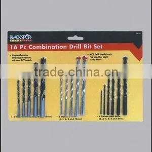 16pc Combination Drill Bit Set thumbnail-1