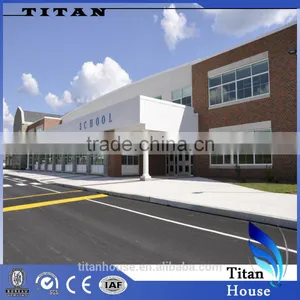 ECO Prefabricated School Buildings With Glass Windows thumbnail-1