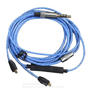 Upgrade Audio Cable With Mic for Shure SE846 SE535 SE425 SE315 SE215 thumbnail-1