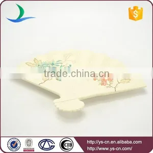 Funny White Stoneware Decorative Plate for House thumbnail-2