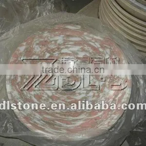 Good Finishing Pink Marble Bathroom Sinks thumbnail-1