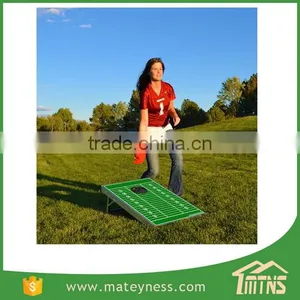 Football Field Cornhole Bag Toss Game Set thumbnail-2
