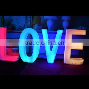Decorative Outdoor Alphabet Led Letters for Wall thumbnail-2