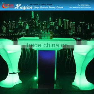 Glowing LED Bar Table / Rechargeable Led Table/ Led Portable Table/ Color Changing Led Table thumbnail-6
