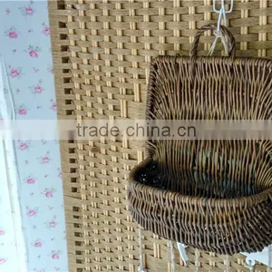 Handmade Wicker Flower Hanging Basket Plant Baskets Hanging Wholesale thumbnail-2