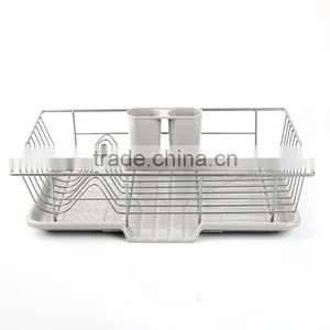 Kitchen Use Stainless Steel Kitchen Dish Drying Rack Draining Dish Rack thumbnail-2