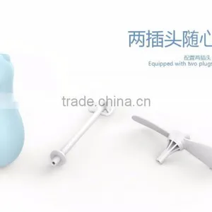 Multifunction Blender With Two Jack-plug, Electric Handheld Fan With Soft Blade thumbnail-3