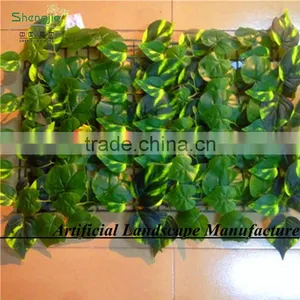 SJLJ013721 Artificial Grass / Fake Boxwood Plastic Fence for Wall Decoration thumbnail-1