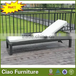 Space Saving Outdoor Furniture Stackable Outdoor Sun Lounger thumbnail-1