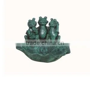 Garden Cast Iron Statue,cast Iron Animal Statue,antique Cast Iron Frog Statue thumbnail-1
