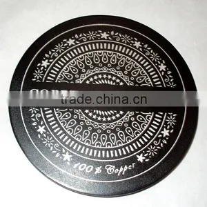 Customized Cheap Wooden Tea Cup Coaster, Tea Placement Cup Mat Coaster, Handmade Mule Mug Coaster, Custom MDF Wood Coaster thumbnail-1