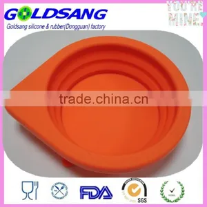 Silicone Travel Feeding Bowl Cute Dog Pet Bowl thumbnail-6