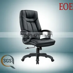 High Bentwood Leather Swivel Chair thumbnail-1