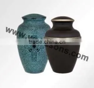 Indian Metal Urns | Metal Fancy Urns | Metal Cremation Urn | Pet Cremation Urns thumbnail-4