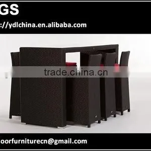 PE Rattan Woven Bar Set thumbnail-1
