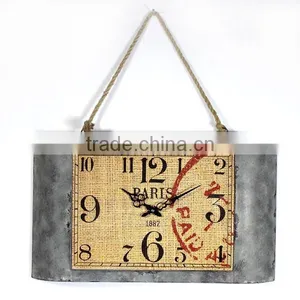2014 New Decorative Retro Wall Clock With Rope Chain thumbnail-1