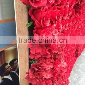 Hot Sale Silk Flower Wall for Wedding Decoration in Good Price thumbnail-5