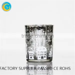 Sliver Laser Candlestick Holder Glass Sliver thumbnail-6