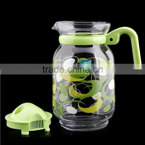 Shanghai High Quality 1200ml Hot Water Vintage Glass Pitcher thumbnail-1