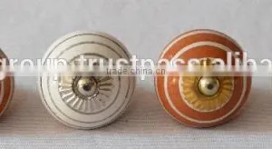 Latest Unique Design Hand Painted Ceramic Dresser Knobs thumbnail-1