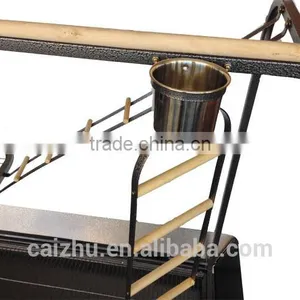 Large 167cm Parrot Bird Play Stand Play Gym With Swing Ladder Stair Perch Cage thumbnail-3