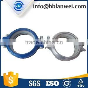 China Dn250 Flexible Coupling Ductile Iron Grooved Coupling thumbnail-5