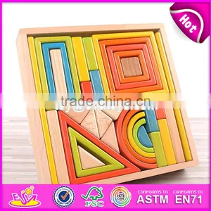 2017 New Design Best Educational Blocks Wooden Kids Construction Toys for Sale Online W13A135 thumbnail-5