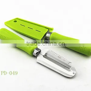 Stainless Steel Vegetable Peeler With Cover PD-049 thumbnail-1