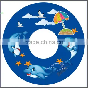 Promotion Round Print Inflatable Ring Swim Ring thumbnail-1