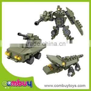 3 in 1 Wholesale Child Toys Robot Outdoor Building Blocks thumbnail-1