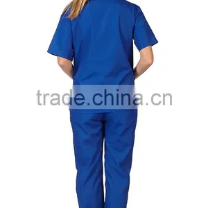 Medical Uniforms Scrubs Set Women's Scrub Set, Uniform Medical Scrubs Assorted Colors, XXS-5XL Medical Scrubs thumbnail-6