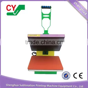 China Sales Low Price Manual T-shirt Printing Press Resistant Heat Transfer Machine thumbnail-3