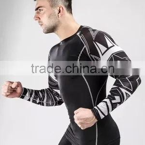 Hongen Apparel New Arrival Rash Vest/ Rush Guards / Rash Guard Mma thumbnail-3