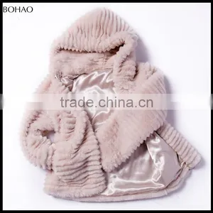 New Style Imitation Fur Hooded Hot Sale Stylish Short Coat Women thumbnail-4