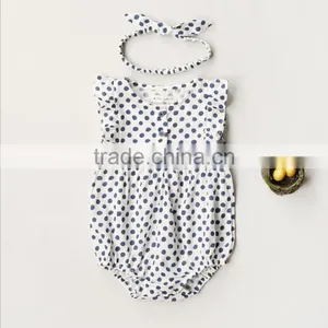 Best Selling Online Shopping 2 Pieces Outfit Clothes Baby Romper Suit thumbnail-3