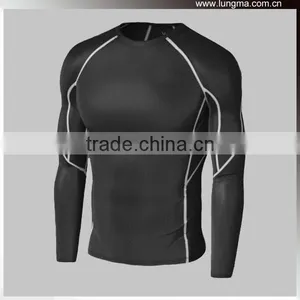 Custom OEM Compression Shirt Snug Tight Fit Rashie thumbnail-1
