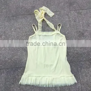WomenJapanese Order Cheap Yellow Cute Stock Tank Top thumbnail-1