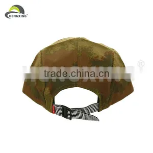 Print Plain Five Panel Cap/Blank 5 Panel Cap And Hat With Leopard Print thumbnail-3