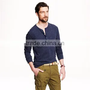 Mens Collar Necked Full Sleeve T-shirts Body Engineers T-shirt thumbnail-1