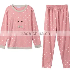 Wholesale High Quality 100% Cotton Popular Women Pajamas Printing thumbnail-1