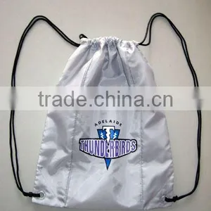 Logo Printed Polyester Waterproof Backpack thumbnail-1